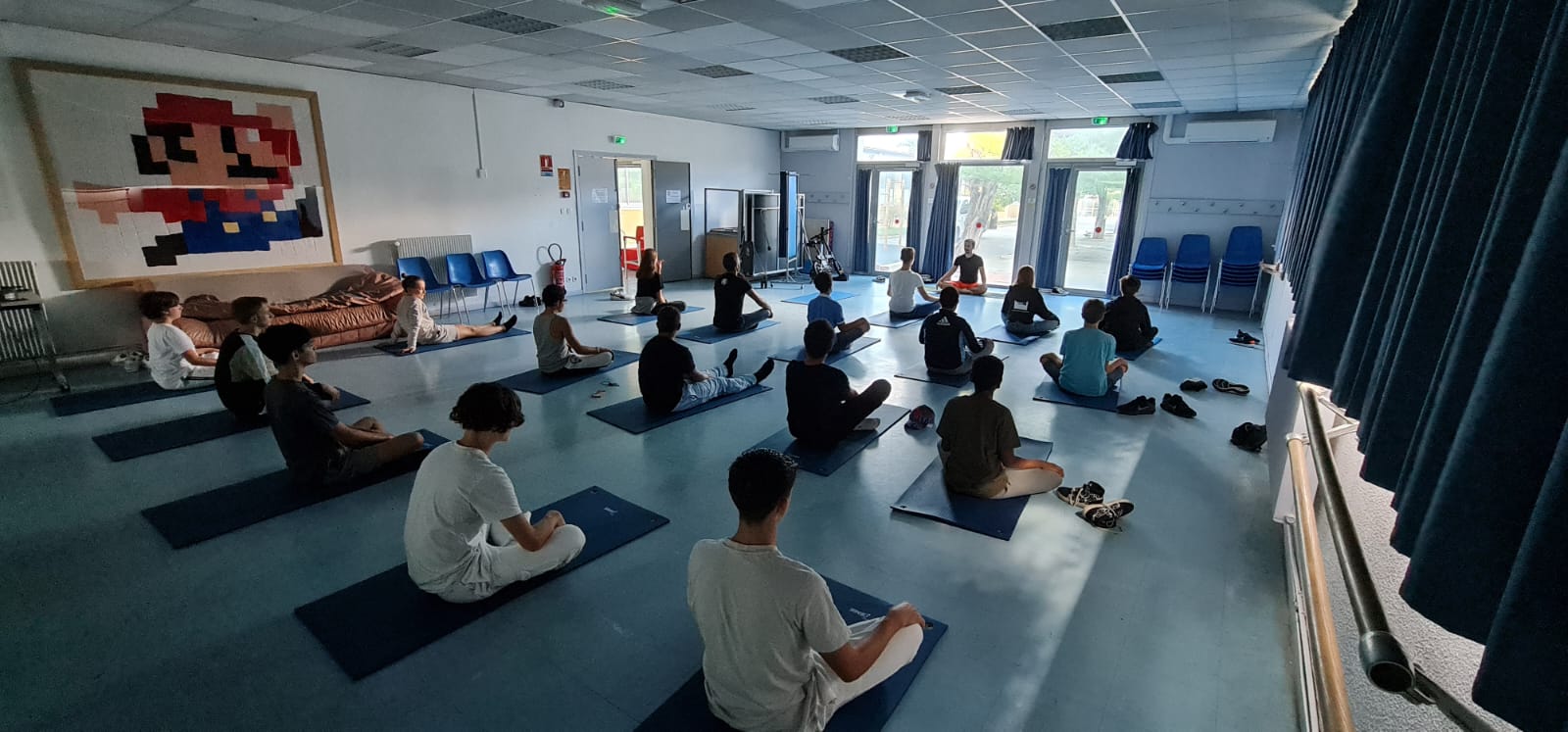Pratique de yoga avec Smile Yoga