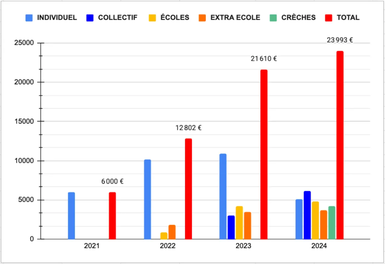 Tableur de comptabilité par organisme