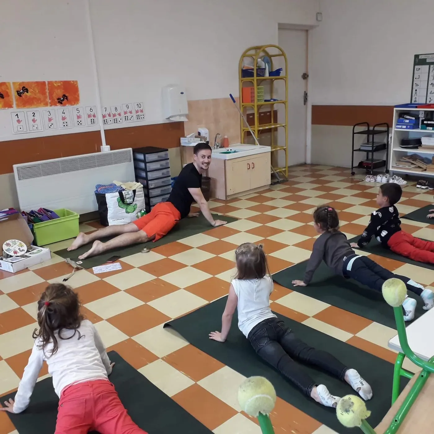 Séance de Kids Yoga